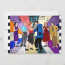 Search for 50s dance invitations Retro
