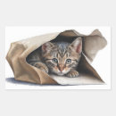Search for brown tabby cat stickers Pet