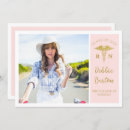 Search for pink and gold graduation invitations Grad party