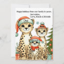 Search for leopard christmas cards Animal