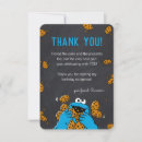 Search for cookie monster invitations Thank you