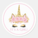 Search for baby face stickers Unicorn