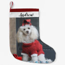 Search for poodle christmas stockings Animal
