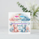 Search for teddy bear save the dates Boy