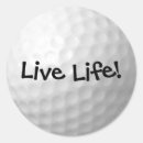 Search for golf quotes stickers White