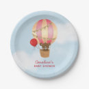Search for hot air balloon paper plates Teddy bear