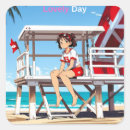 Search for sunny day stickers Beach