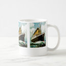 Search for titanic coffee mugs White star line