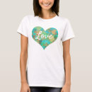 Search for green heart tshirts Modern