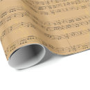 Search for musicians wrapping paper Vintage