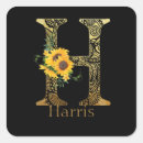 Search for gold letter stickers Black and gold