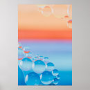 Search for red bubble posters Blue