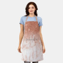 Search for pink rose aprons Glitter