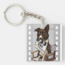 Search for border collie key rings Cartoon