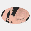 Search for modern oval stickers Salon
