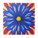 Search for red and white flower tiles Cute