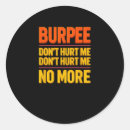 Search for burpees stickers Fitness