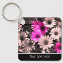 Search for daisies square key rings Flower