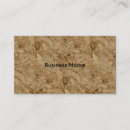 Search for natural stone business cards Brown