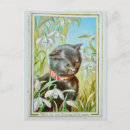 Search for victorian cat christmas cards Kitten