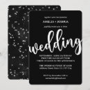 Search for stars wedding invitations Goth