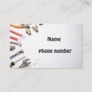 Search for trade business cards Plumber