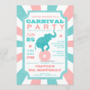Search for pink carnival invitations Party
