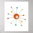 Search for orange posters Mid century modern