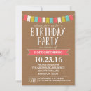 Search for colourful birthday invitations Trendy