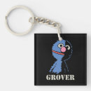 Search for grover key rings Seasame st