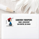 Search for bullying return address labels Charlie brown