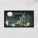Search for graveyard business cards ghosts