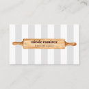 Search for rolling pin business cards Pastry chef