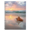 Search for beach shells notebooks Seashell