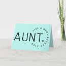Search for aunt to be cards Aunty