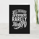 Search for history of cards Womens rights