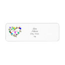Search for awareness return address labels Heart