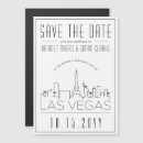 Search for las vegas save the date magnets Nevada