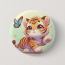 Search for big cats badges Cartoon