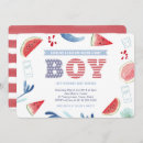 Search for america invitations Red white and blue