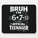 Search for teen boy mousepads Birthday