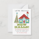 Search for were moving invitations Were decking new halls