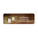 Search for wedding mason jar return address labels Lights