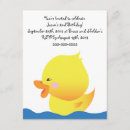 Search for rubber ducky birthday invitations Boy