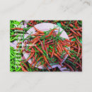 Search for chile business cards Spicy