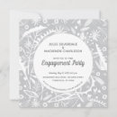Search for grey engagement party invitations Modern