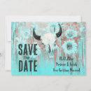 Search for western save the dates Bull skull
