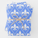 Search for fleur de lis wrapping paper Elegant