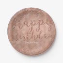 Search for happy birthday glitter plates Elegant