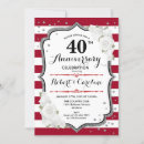 Search for black red silver wedding invitations White roses